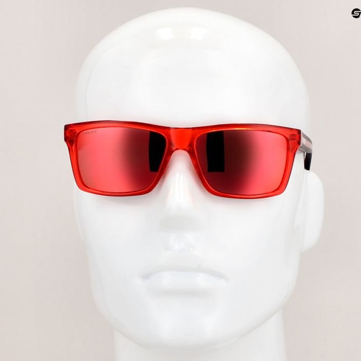 Okulary przeciwsłoneczne Cressi Rio Crystal red/red mirrored 7
