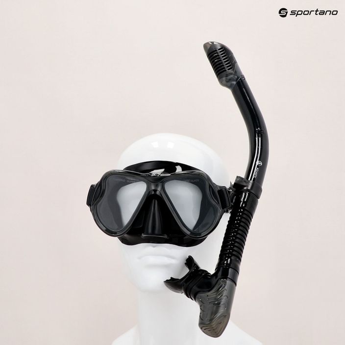Zestaw do snorkelingu AQUASTIC MSFA-01SC czarny 22