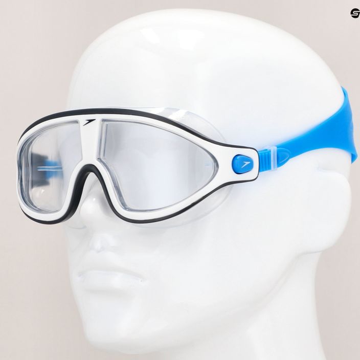 Maska do pływania Speedo Biofuse Rift Mask bondi blue/white/clear 9