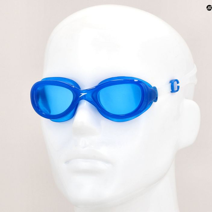Okulary do pływania dziecięce Speedo Futura Classic Junior clear/neon blue 10