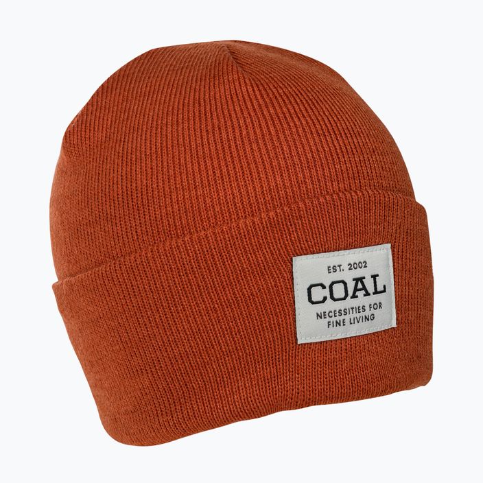 Czapka zimowa Coal The Uniform burnt orange