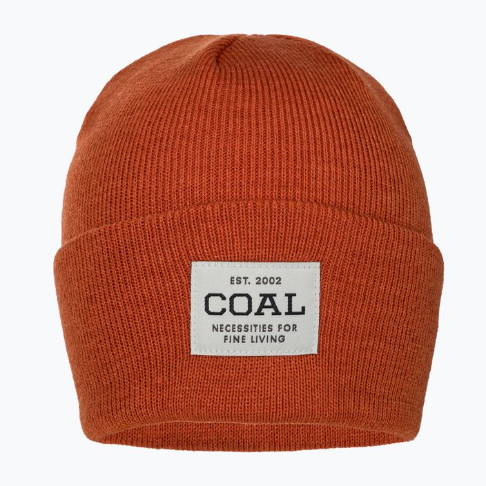 Czapka zimowa Coal The Uniform burnt orange 2
