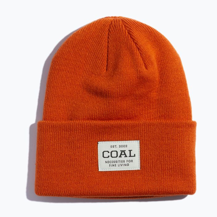 Czapka zimowa Coal The Uniform burnt orange 4
