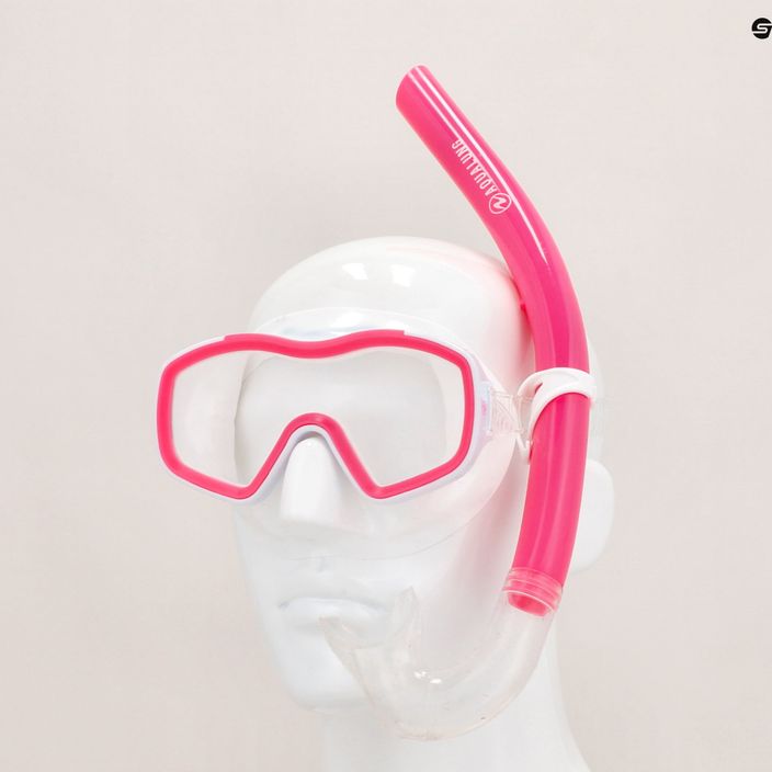 Zestaw do snorkelingu dziecięcy Aqualung Raccon Combo white/pink 12