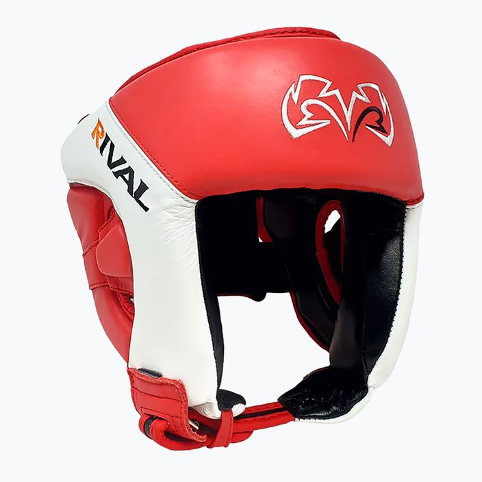 Kask bokserski Rival Amateur Competition Headgear red/white 6