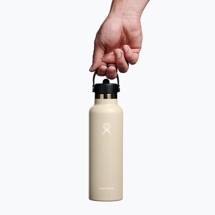 Butelka termiczna Hydro Flask Standard Flex Straw 620 ml oat 3