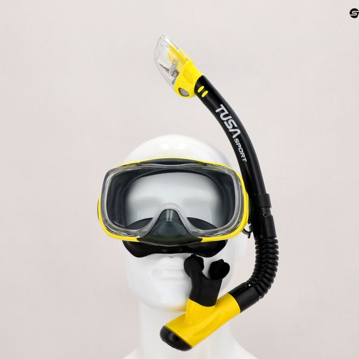 Zestaw do nurkowania TUSA Imprex 3D żółty/czarny 2