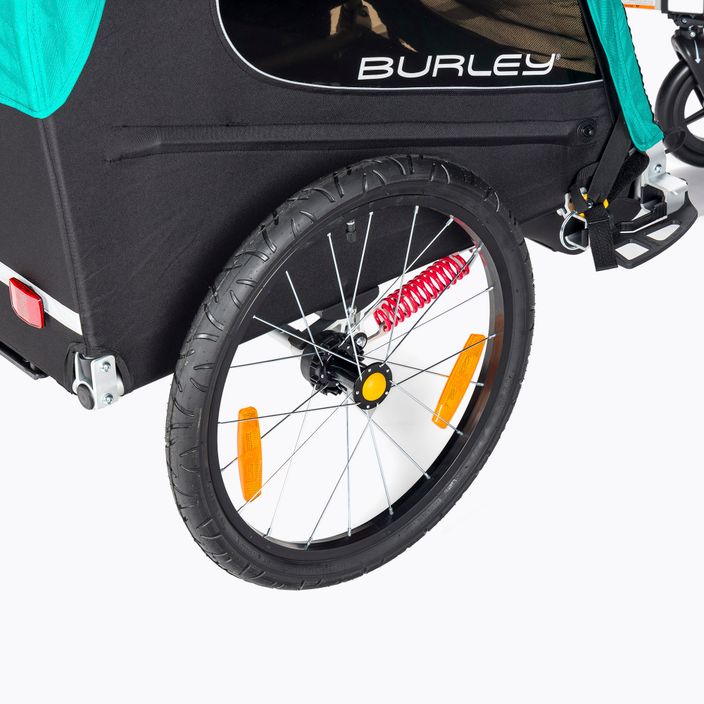 Przyczepka rowerowa Burley Encore X turquoise 5