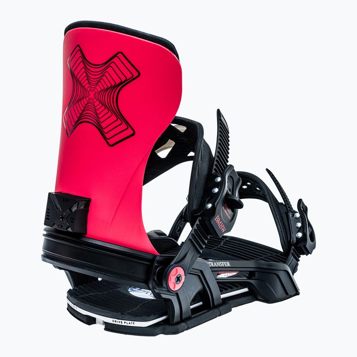 Wiązania snowboardowe Bent Metal Transfer black/red 6