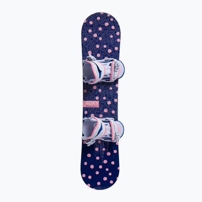 Deska snowboardowa dziecięca ROXY Poppy Package + wiązania 3