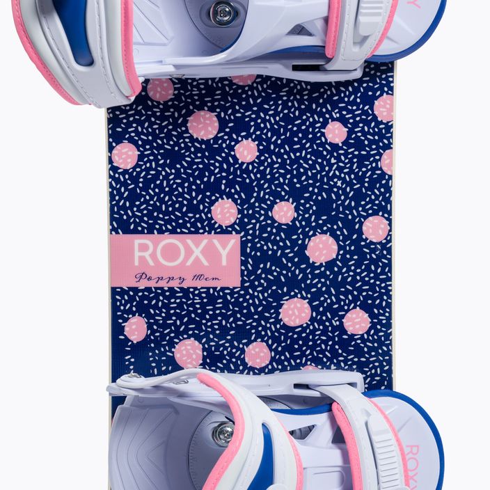 Deska snowboardowa dziecięca ROXY Poppy Package + wiązania 6