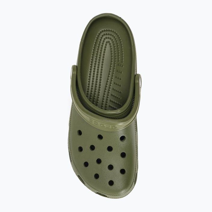 Klapki Crocs Classic army green 7