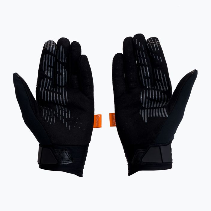Rękawiczki rowerowe 100% Cognito black charcoal 2