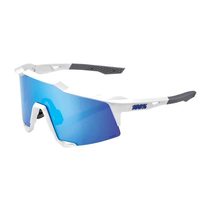 Okulary przeciwsłoneczne 100% Speedcraft matte white/hiper blue 7
