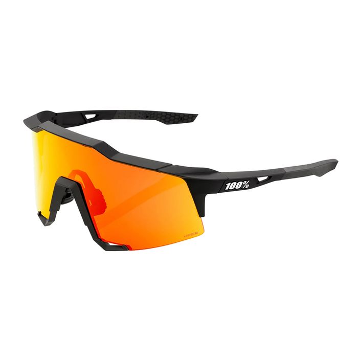 Okulary przeciwsłoneczne 100% Speedcraft soft tact black/hiper red 7