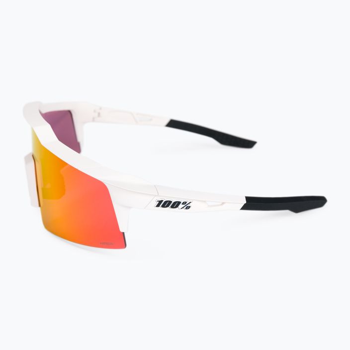 Okulary przeciwsłoneczne 100% Speedcraft SL soft tact off white/hiper red 4