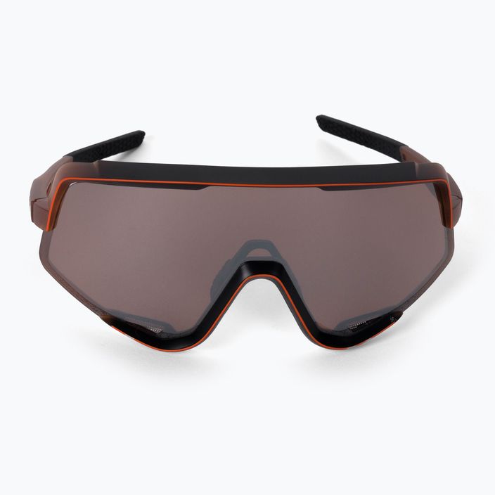 Okulary przeciwsłoneczne 100% Glendale Mirror Lens matte translucent brown fade/hiper silver 3
