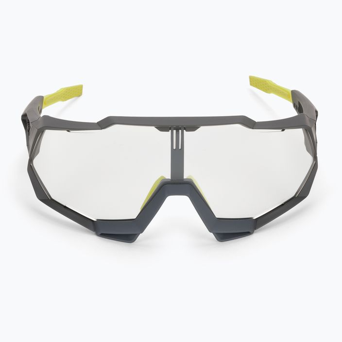 Okulary przeciwsłoneczne 100% Speedtrap Photochromic Lens soft tact cool grey 3