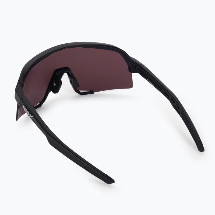 Okulary przeciwsłoneczne 100% S3 matte black/hiper blue 2