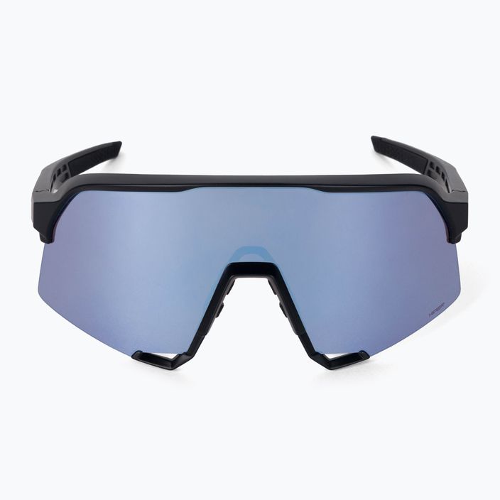 Okulary przeciwsłoneczne 100% S3 matte black/hiper blue 3