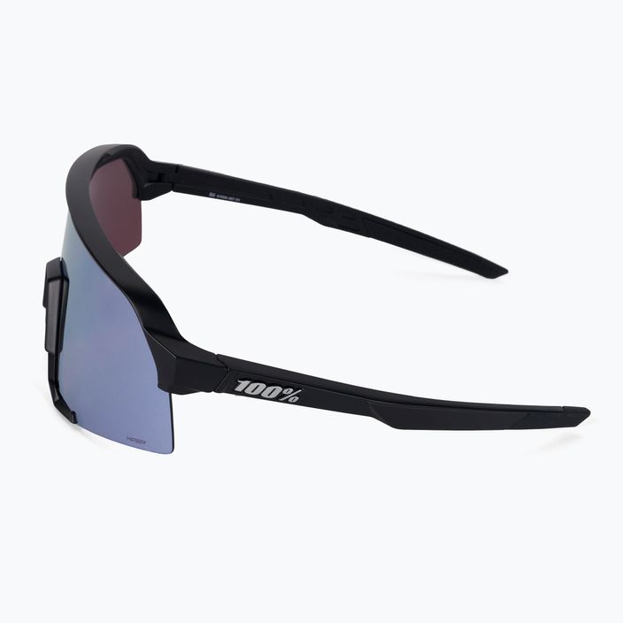 Okulary przeciwsłoneczne 100% S3 matte black/hiper blue 4
