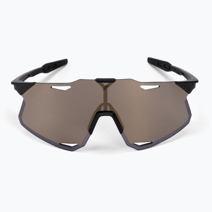 Okulary przeciwsłoneczne 100% Hypercraft matte black/soft gold mirror 4