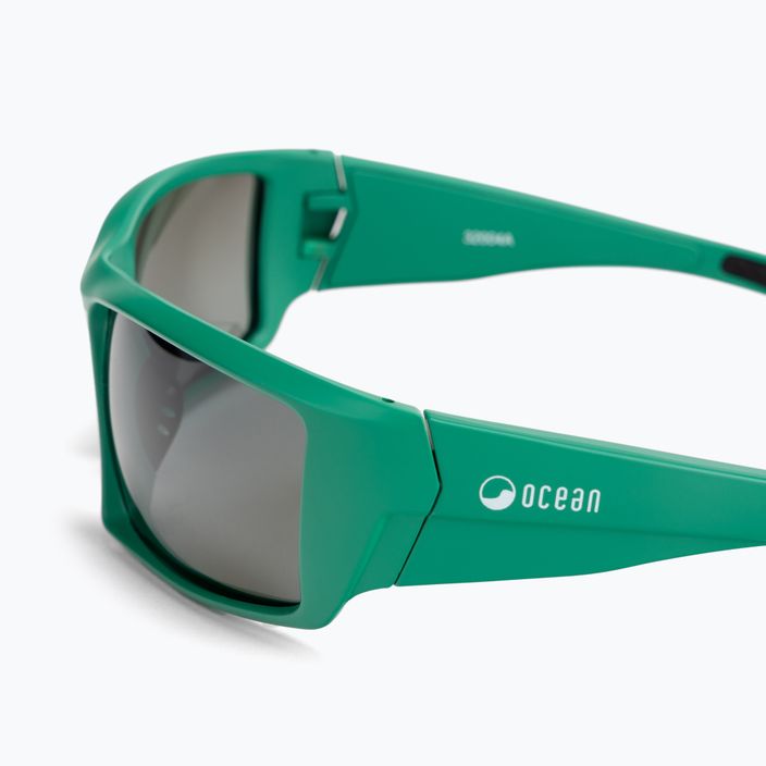 Okulary przeciwsłoneczne Ocean Sunglasses Aruba matte green/smoke 4