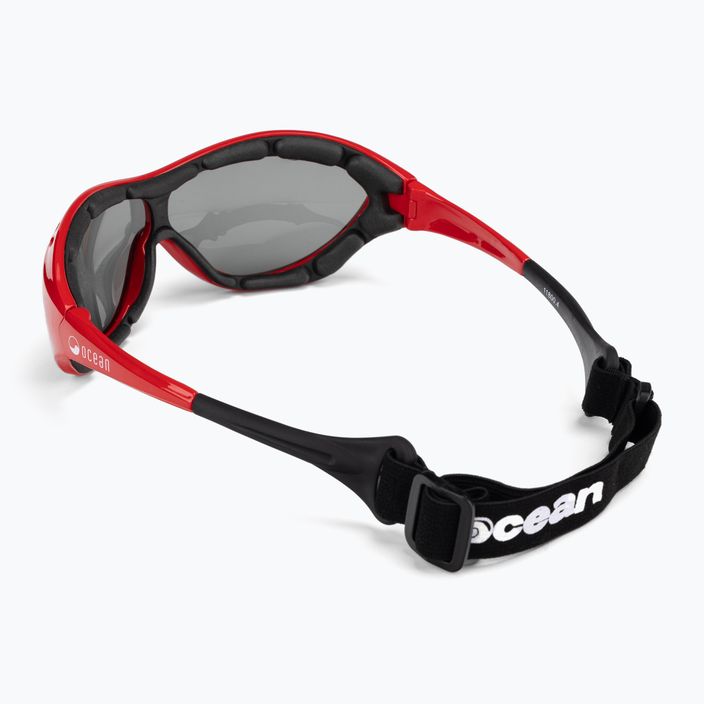 Okulary przeciwsłoneczne Ocean Sunglasses Costa Rica czerwone 11800.4 2