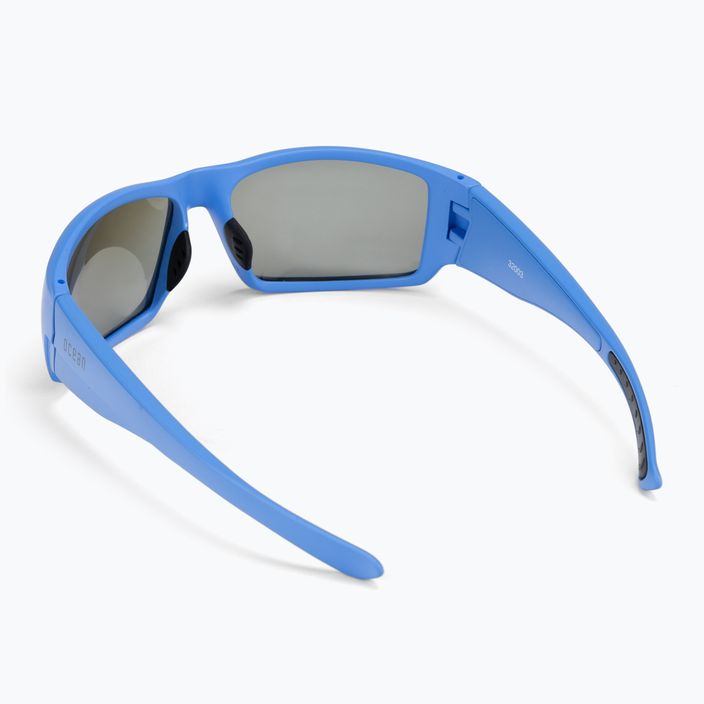 Okulary przeciwsłoneczne Ocean Sunglasses Aruba matte blue/smoke 2