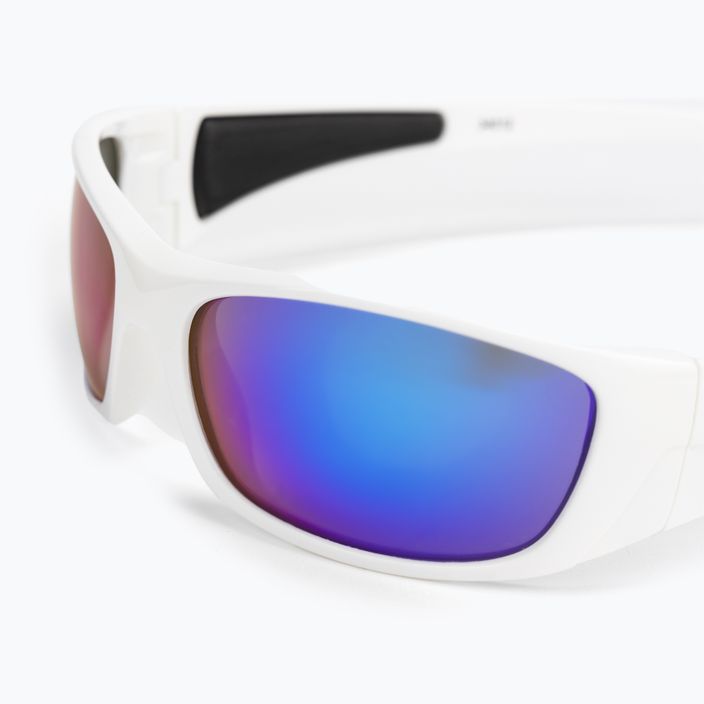 Okulary przeciwsłoneczne Ocean Sunglasses Bermuda shiny white/revo blue 5