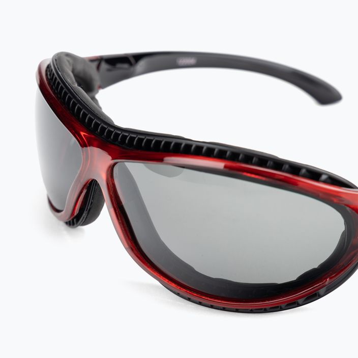 Okulary przeciwsłoneczne Ocean Sunglasses Tierra De Fuego red trasparent/smoke 5