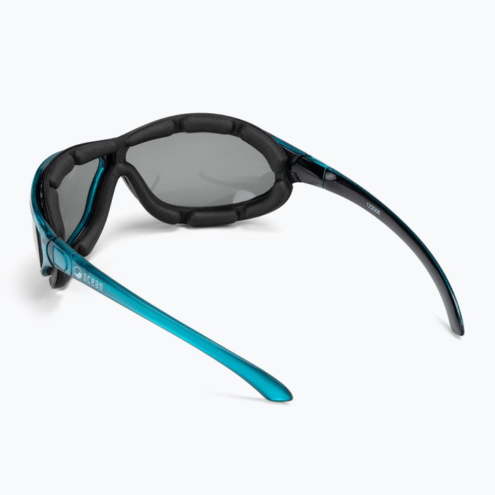 Okulary przeciwsłoneczne Ocean Sunglasses Tierra De Fuego blue transparent/smoke 2