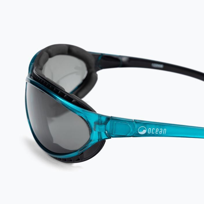 Okulary przeciwsłoneczne Ocean Sunglasses Tierra De Fuego blue transparent/smoke 4