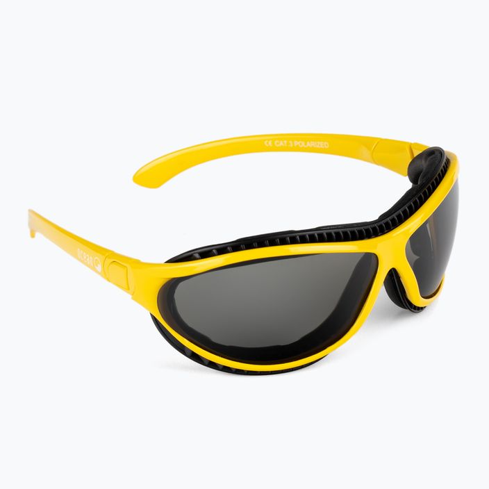 Okulary przeciwsłoneczne Ocean Sunglasses Tierra De Fuego yellow frame/smoke