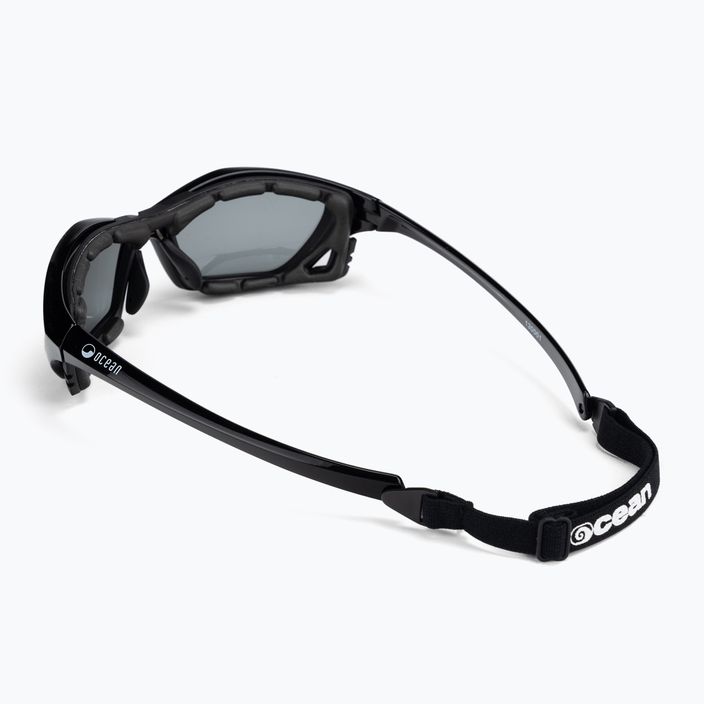 Okulary przeciwsłoneczne Ocean Sunglasses Lake Garda shiny black/smoke 2