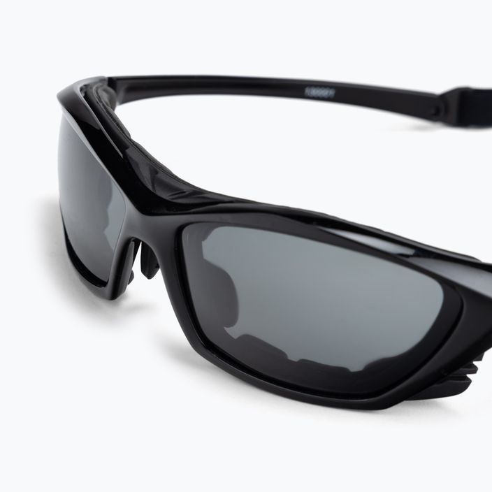 Okulary przeciwsłoneczne Ocean Sunglasses Lake Garda shiny black/smoke 5