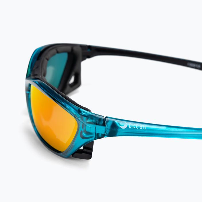 Okulary przeciwsłoneczne Ocean Sunglasses Lake Garda blue transparent/revo red 4