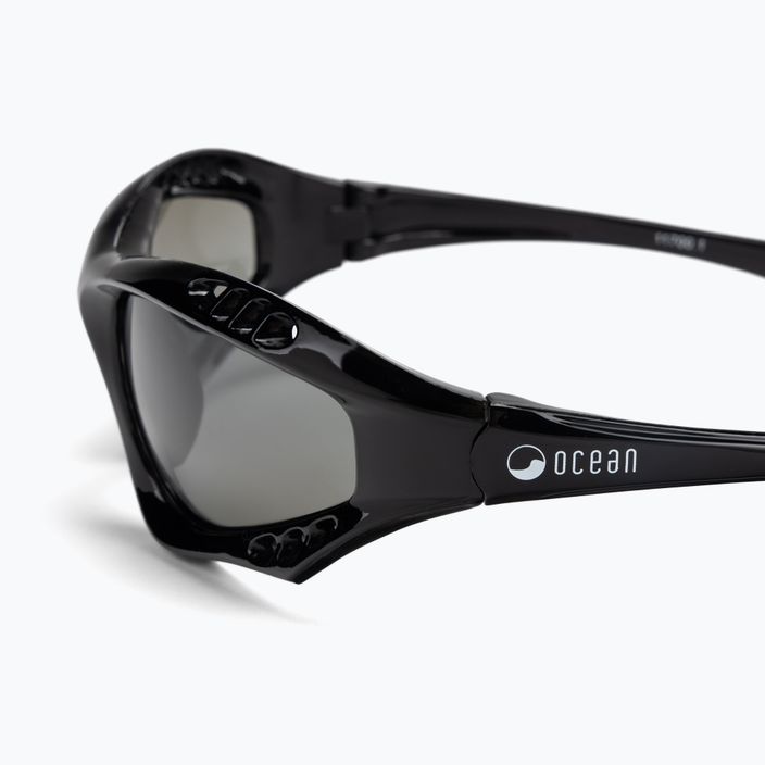 Okulary przeciwsłoneczne Ocean Sunglasses Australia shiny black/smoke 4