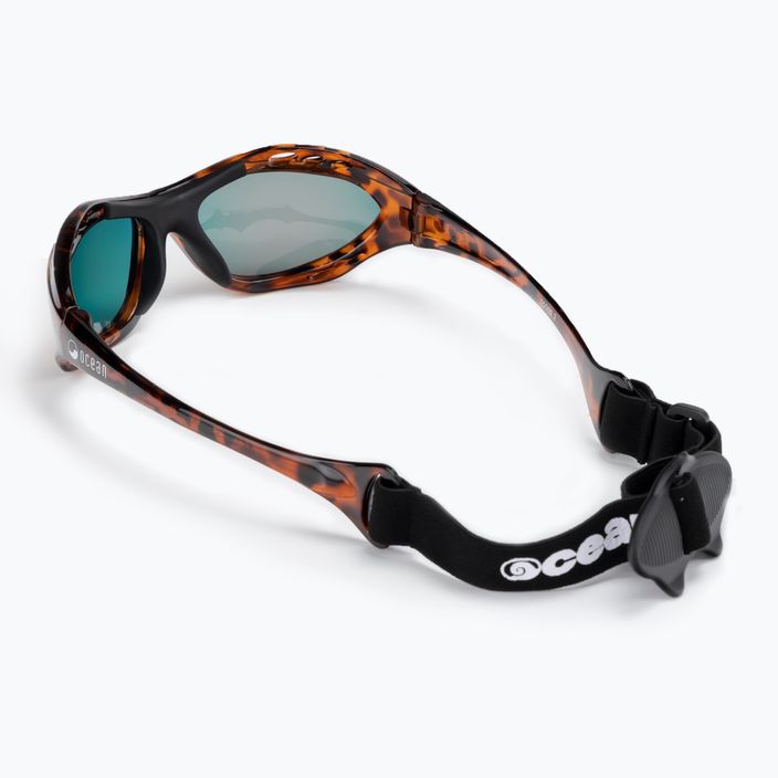 Okulary przeciwsłoneczne Ocean Sunglasses Cumbuco demi brown/revo red 2