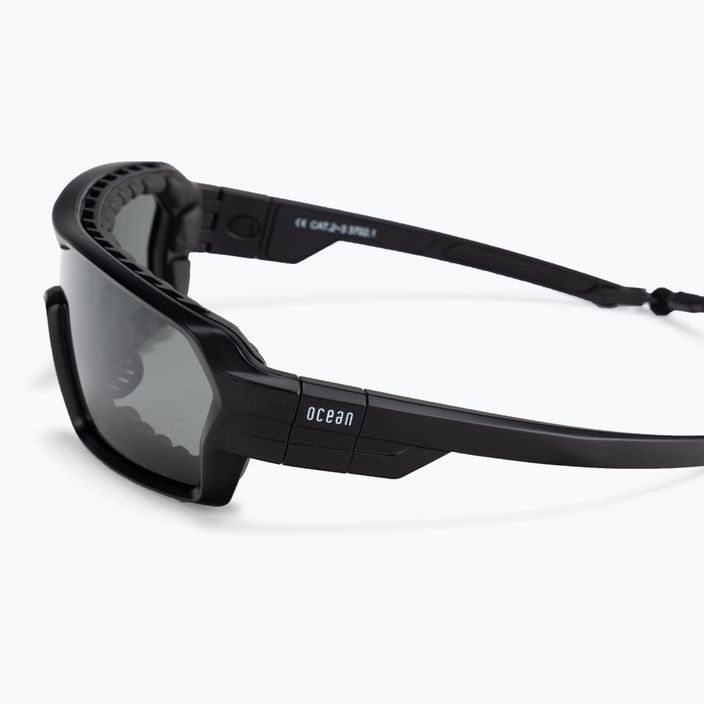 Okulary przeciwsłoneczne Ocean Sunglasses Chameleon matte black/smoked/black 4
