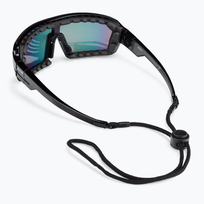 Okulary przeciwsłoneczne Ocean Sunglasses Chameleon shiny black/red revo/black 5