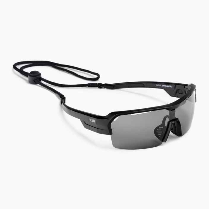 Okulary przeciwsłoneczne Ocean Sunglasses Race matte black/smoked/black
