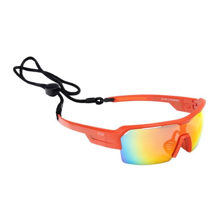 Okulary przeciwsłoneczne Ocean Sunglasses Race matte red/red revo/red