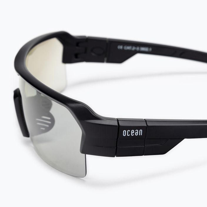 Okulary przeciwsłoneczne Ocean Sunglasses Race matte black/photochromic 4