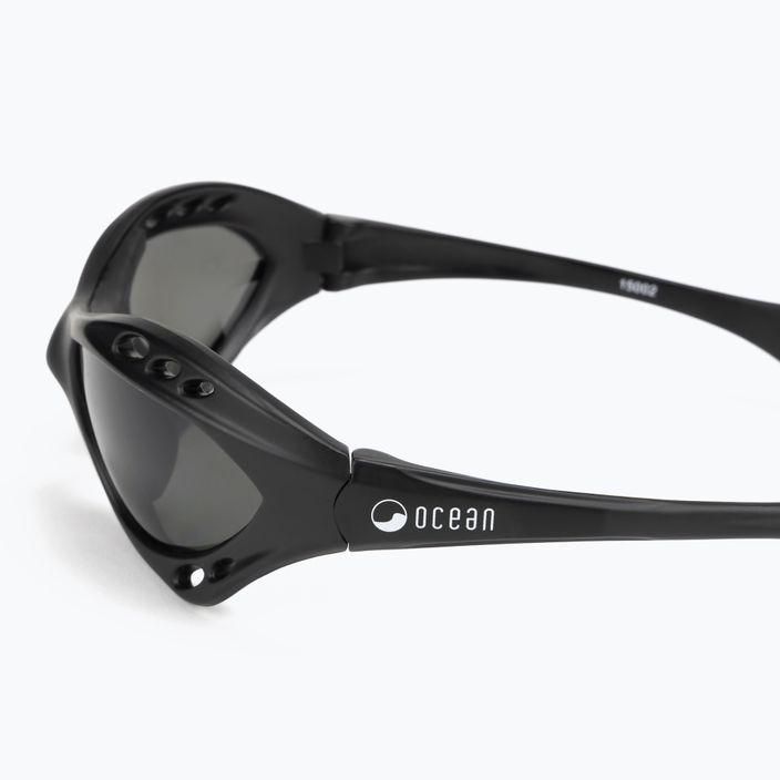 Okulary przeciwsłoneczne Ocean Sunglasses Cumbuco matte black/smoke 4