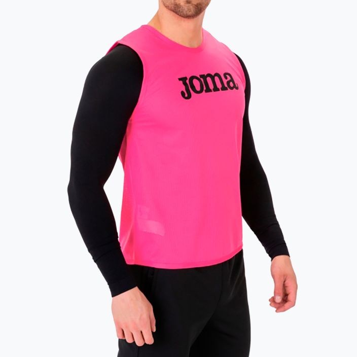 Znacznik piłkarski Joma Training Bib fluor pink 3
