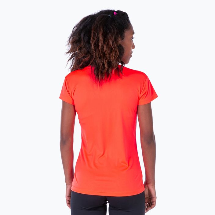 Koszulka do biegania damska Joma Record II fluor coral 3