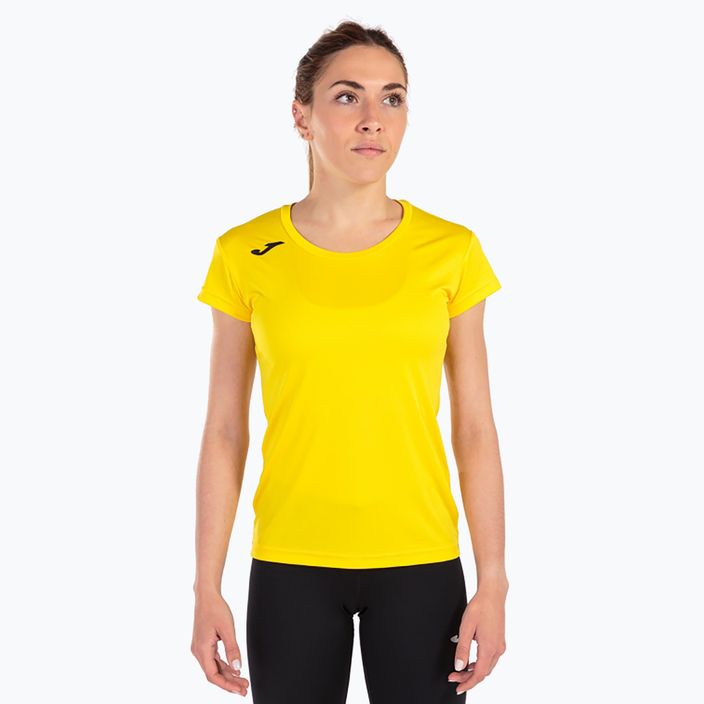 Koszulka do biegania damska Joma Record II yellow