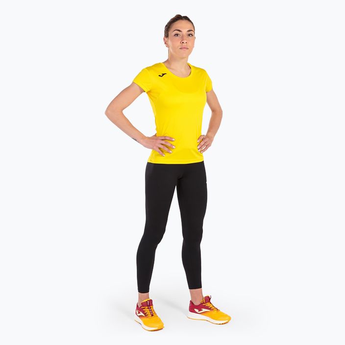 Koszulka do biegania damska Joma Record II yellow 2