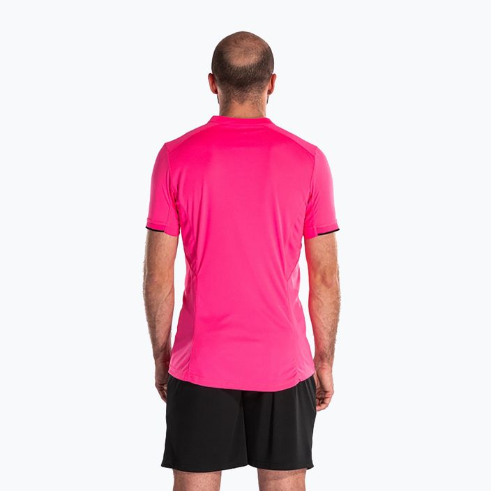 Koszulka piłkarska męska Joma Referee fluor pink 2